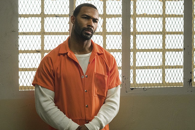 
              This image released by Starz shows Omari Hardwick in a scene from the original series, "Power," returning for a new season on Sunday. (Myles Aronowitz/Starz via AP)
            