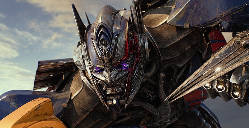 
              This image released by Paramount Pictures shows Optimus Prime in a scene from, "Transformers: The Last Knight." (Paramount Pictures/Bay Films via AP)
            