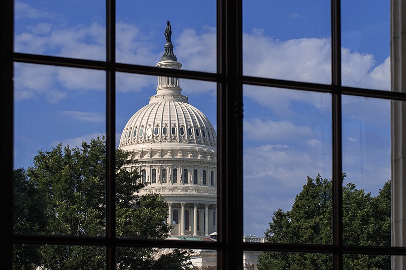 
              The Capitol in Washington is quiet after lawmakers departed the for the Independence Day recess, Friday, June 30, 2017. The Republican leadership in the Senate decided this week to delay a vote on their long-awaited health care bill in following opposition in the GOP ranks.(AP Photo/J. Scott Applewhite)
            