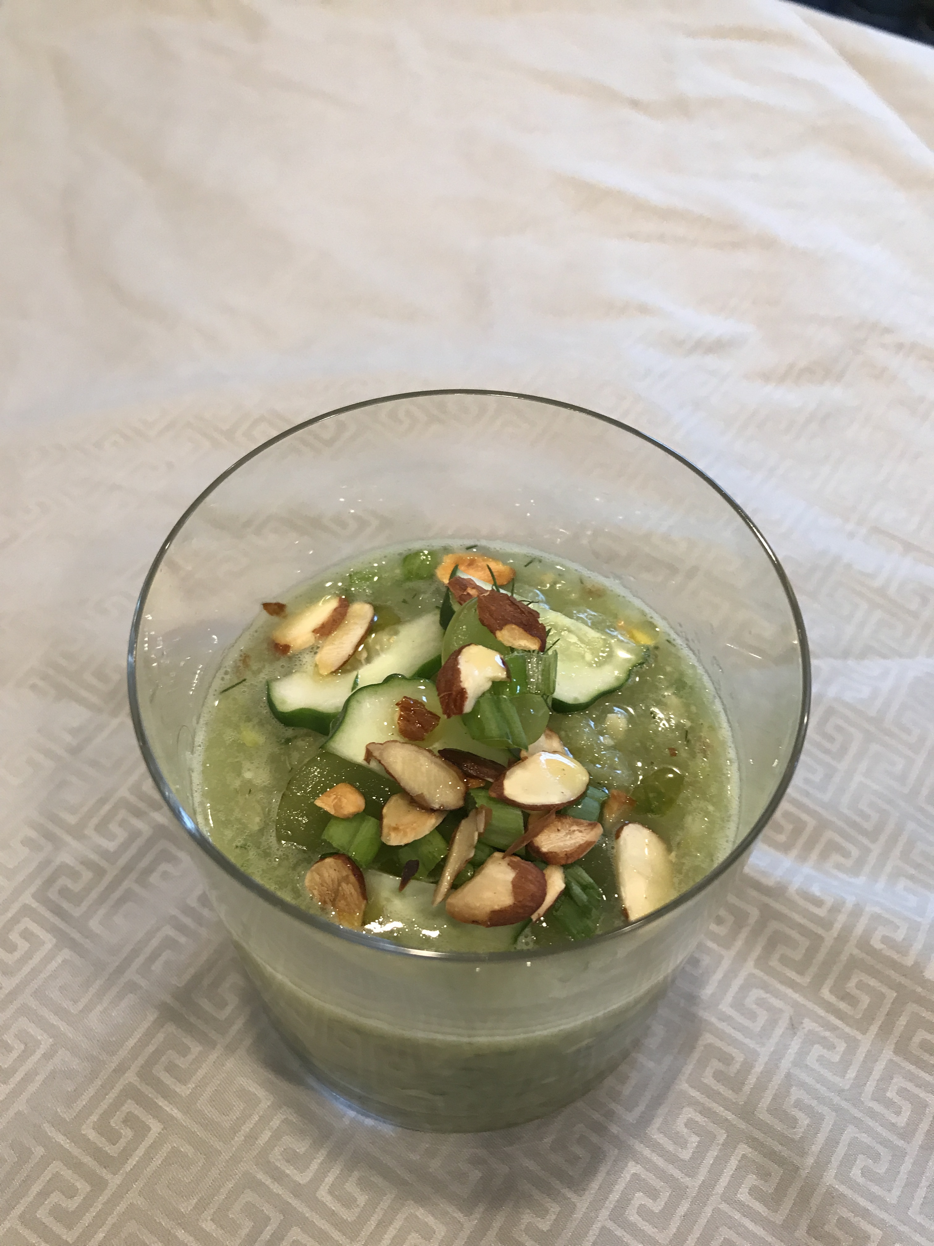 Cucumber and Grape Gazpacho