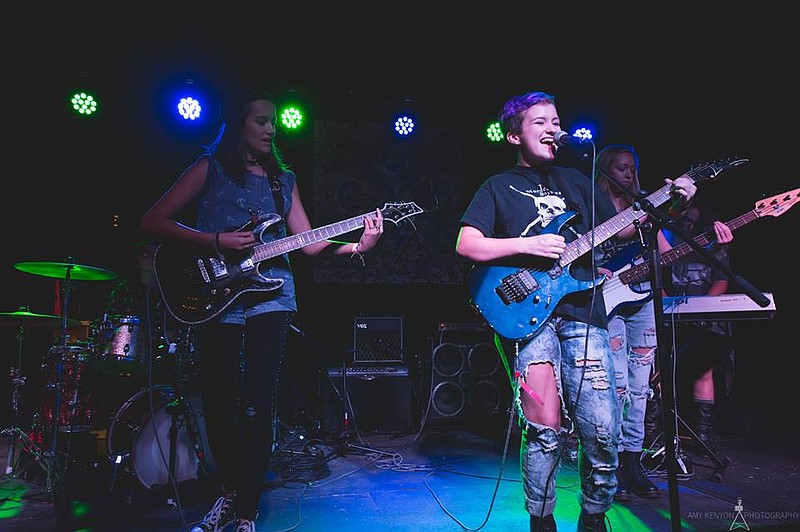 Young attendees of last year's Chattanooga Girls Rock camp perform at the conclusion of the camp.