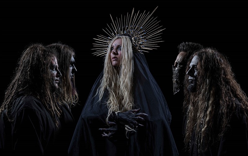 In This Moment, metalcore band from Los Angeles led by Maria Brink, shown, brings its Half God, Half Devil tour to the Tivoli Theatre, 709 Broad St., on Tuesday, July 18.