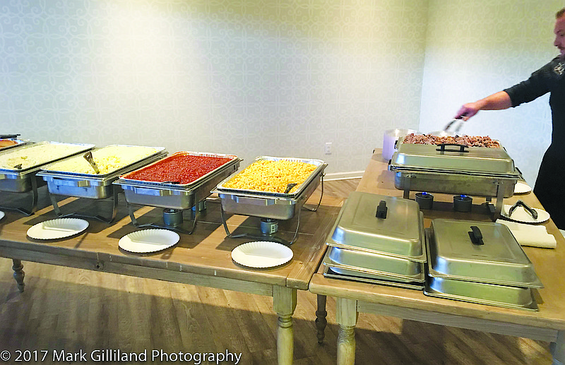 An event catered by Nooga-Q. (Photos by Mark Gilliland)