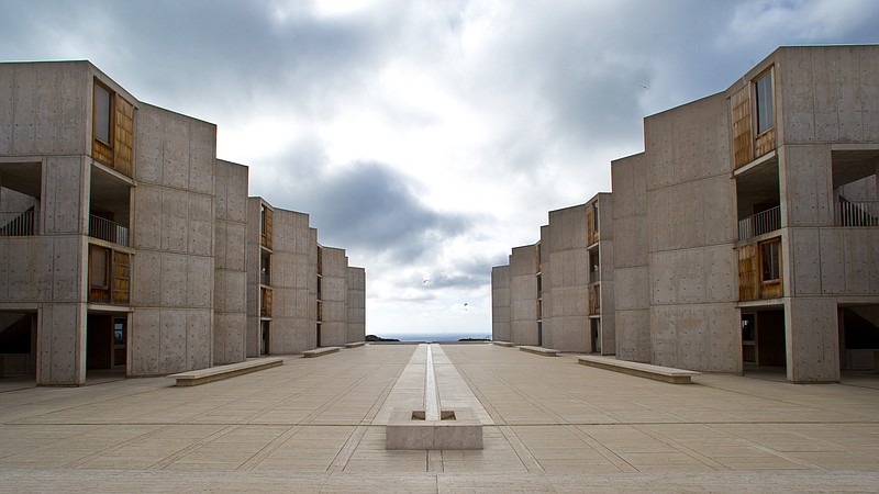 
              FILE - This Oct. 3, 2013 file photo shows The Salk Institute, above the Pacific Ocean in San Diego. Vicki Lundblad and Katherine Jones, a pair of top scientists at the renowned research center has sued their employer in July 2017, alleging that they and other women have suffered long-term gender discrimination. (AP Photo/Lenny Ignelzi,File)
            