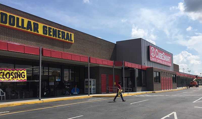The Dollar General store in Brainerd will close at the end of August to make room for a doubling of the self-storage CubeSmart facility in the former Hills Department store shopping center.