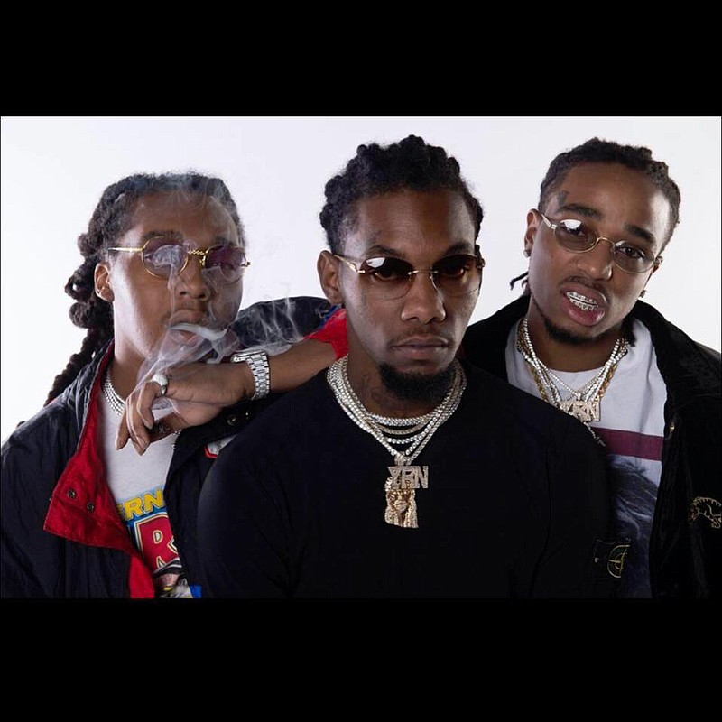 Power 94 WJTT welcomes Migos, a hip-hop trio from Lawrenceville, Ga., to McKenzie Arena, 720 E. Fourth St., on Saturday, July 22.