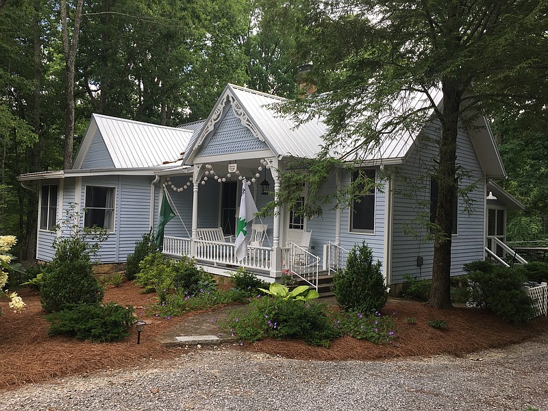 Peavine Cottage is one of five summer homes on the Woman's Association Cottage Tour and Bazaar in Monteagle, Tenn., on Friday.