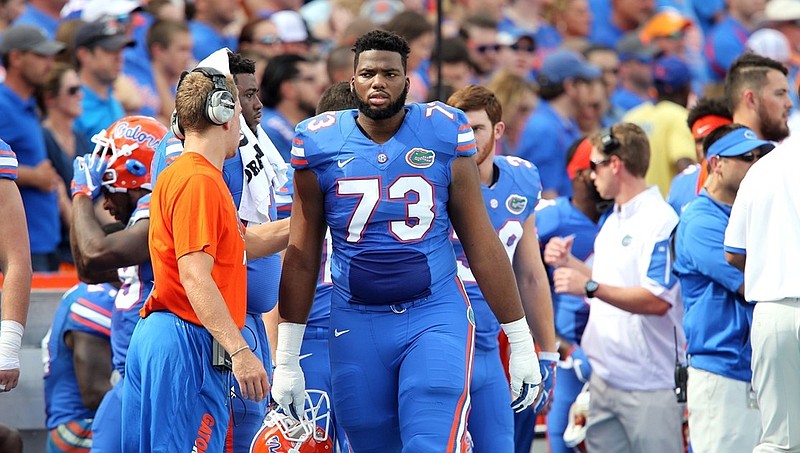 Florida junior left tackle Martez Ivey, the top offensive lineman nationally in the 2015 signing class, has played mostly left guard since arriving in Gainesville.