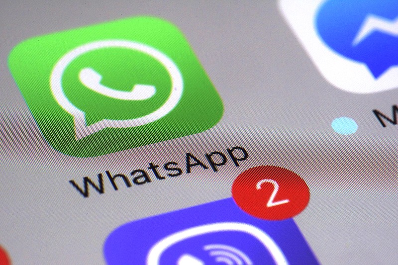 
              FILE - In this March 10, 2017, file photo, WhatsApp appears on a smartphone in New York. Users of WhatsApp in China and security researchers reported Tuesday, July 18, 2017, widespread service disruptions amid fears that the popular messaging service may be at least partially blocked by authorities in the world's most populous country. The app was partly inaccessible unless virtual private network software was used to circumvent China's censorship apparatus, known colloquially as The Great Firewall. (AP Photo/Patrick Sison, File)
            