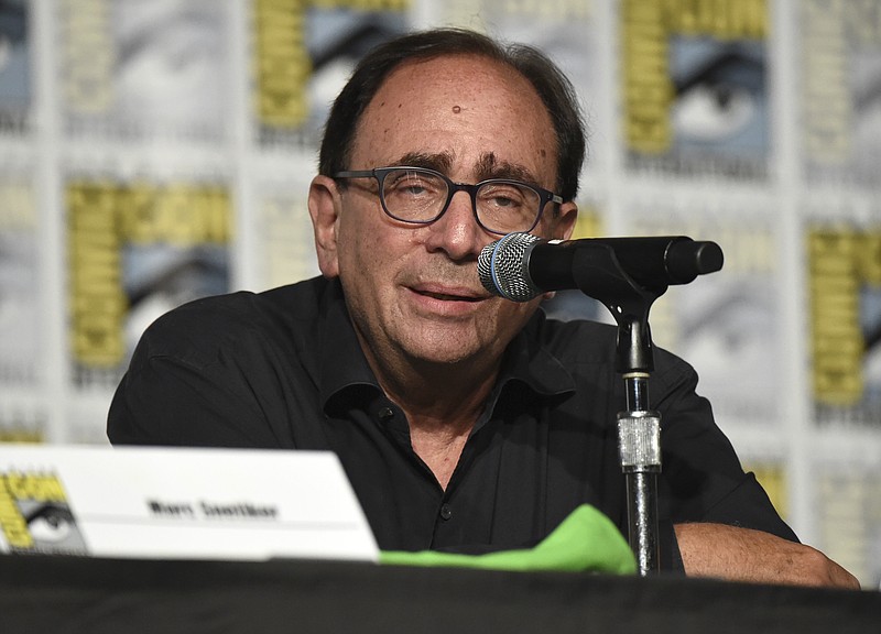 
              "Goosebumps" creator R.L. Stine speaks on a panel on day one of Comic-Con International on Thursday, July 20, 2017, in San Diego. (Photo by Richard Shotwell/Invision/AP)
            