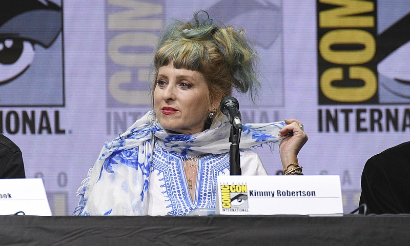 
              Kimmy Robertson attends the "Twin Peaks" panel on day two of Comic-Con International on Friday, July 21, 2017, in San Diego. (Photo by Al Powers/Invision/AP)
            