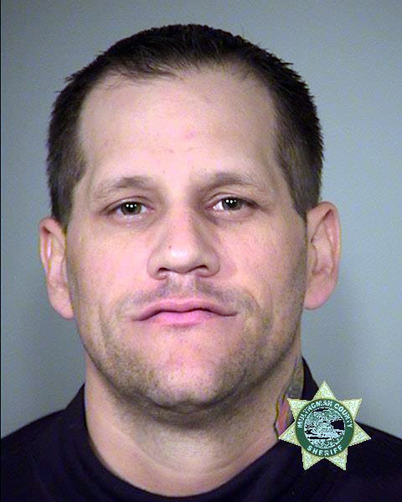 
              This undated photo provided by the Multnomah County Sheriff's office shows Jason Blomgren. Federal supervision officers have cited concerns that Blomgren, who pleaded guilty last year to conspiring to impede federal employees from carrying out their work at Oregon's Malheur National Wildlife Refuge, has been using opiates, which would be a violation of his release conditions, based on a positive result for morphine on a May, 2017, urinalysis test. Blomgren's defense lawyer and investigator argue, based on an outside expert's opinion and review of the test results, that eating an everything bagel with poppy seeds for breakfast every day could not be ruled out as the source of the morphine results. (Multnomah County Sheriff's Office via AP, File)
            