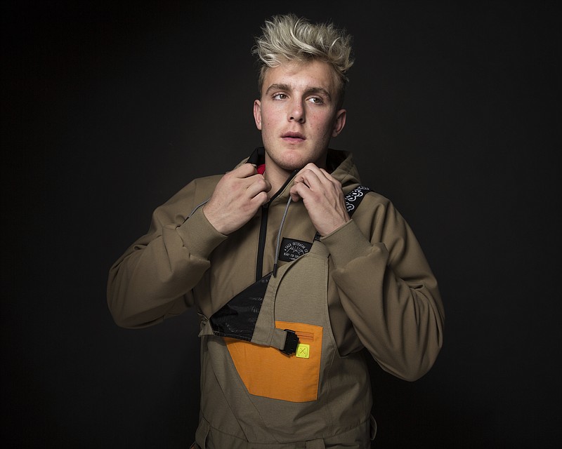 
              FILE - In this Jan. 22, 2017, file photo, Jake Paul poses for a portrait at the Music Lodge during the Sundance Film Festival oin Park City, Utah. Paul announced on July 22, 2017, that he was leaving the Disney Channel series "Bizaardvark." (Photo by Taylor Jewell/Invision/AP, File)
            