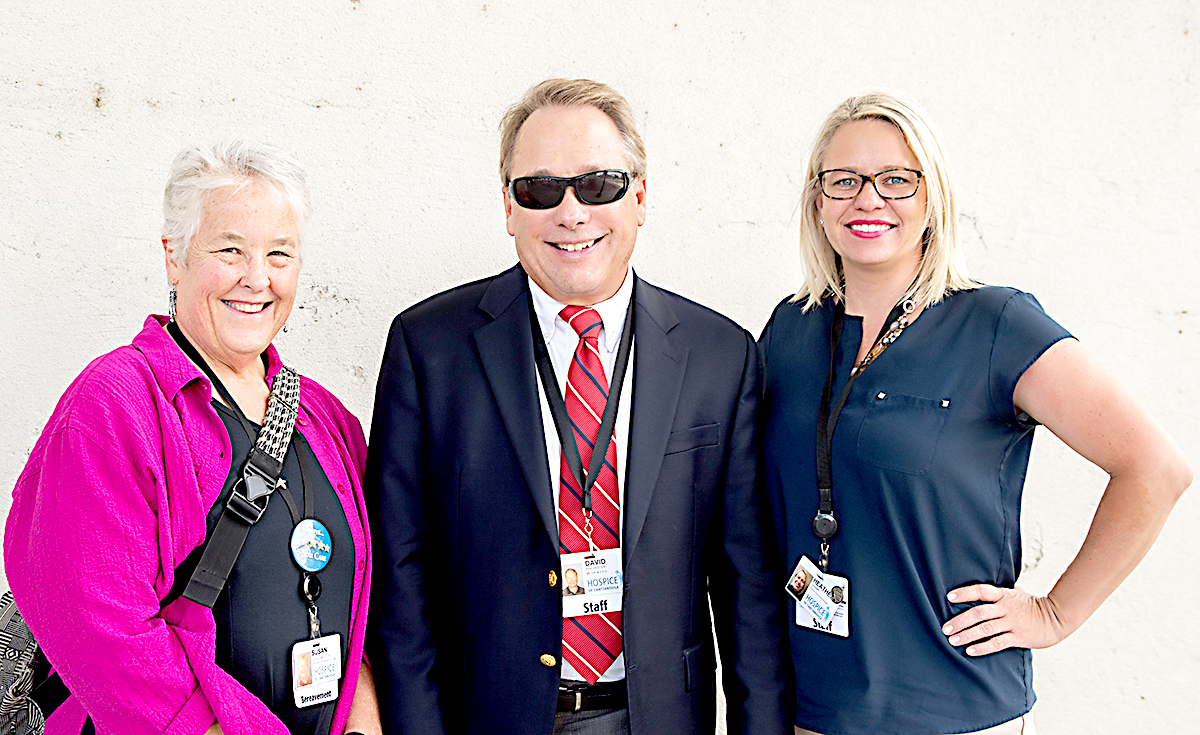 Susan Latta, David Winchester and Heather Lakamp