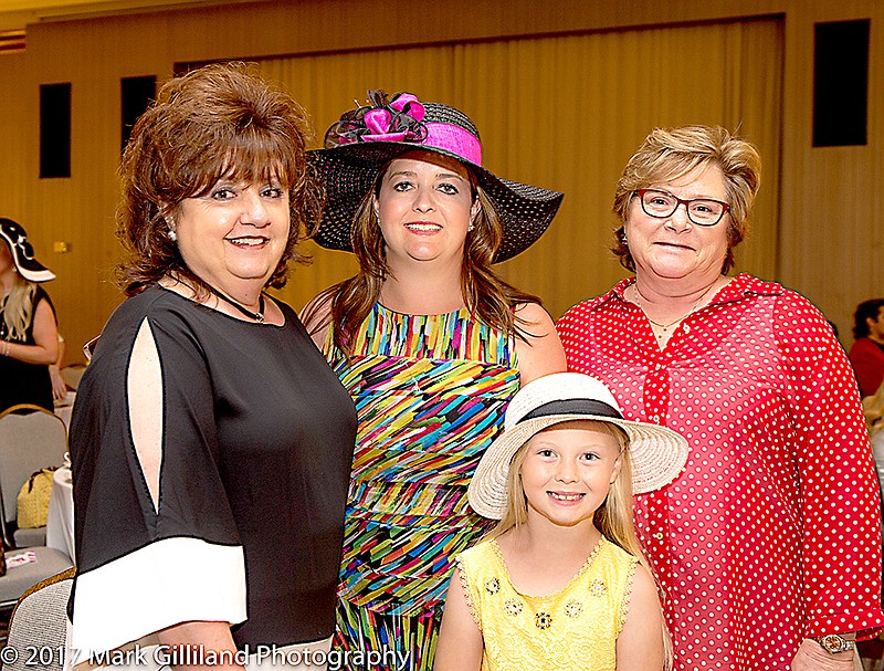 Tammy Sullivan, Missy Goodlet, Emerson Crossen and Sandy Hays