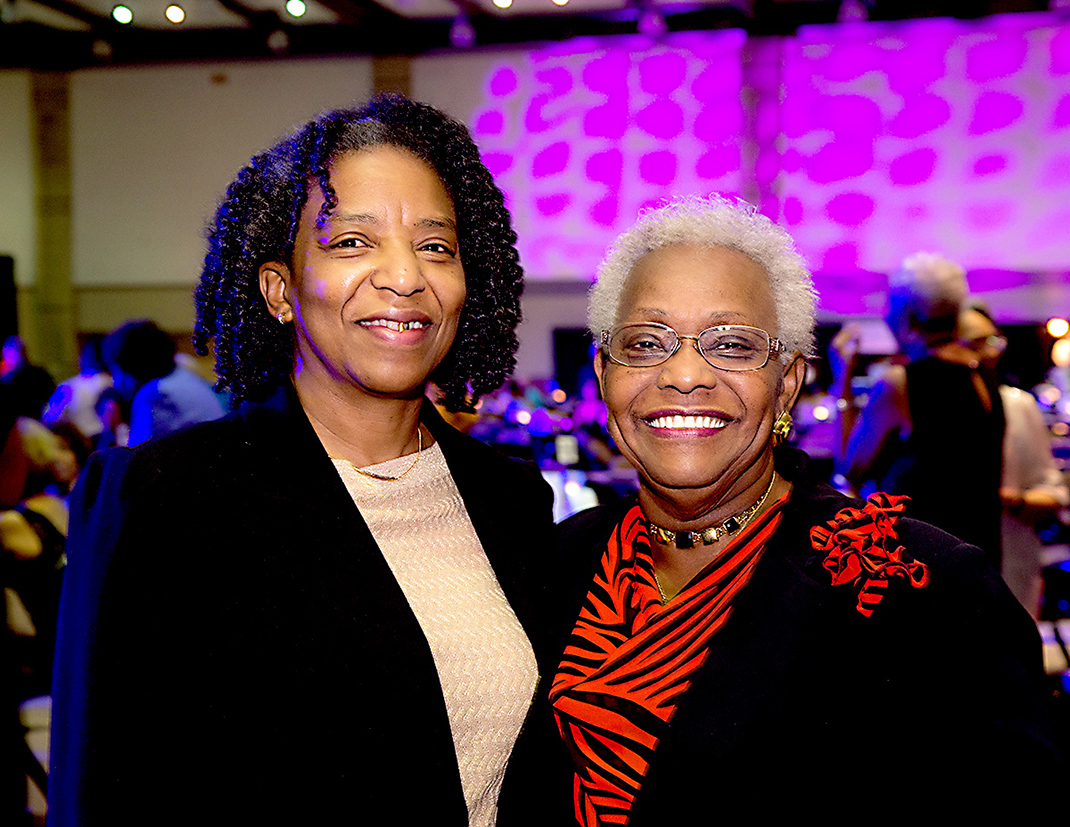 Angela Boone and Sarah Rowe