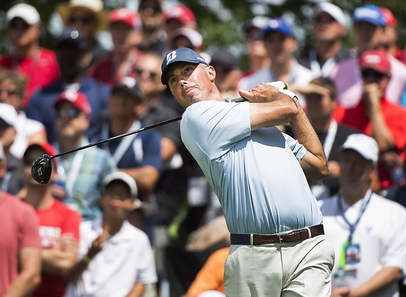 Matt Kuchar, shown during the 2017 Canadian Open, completed a wire-to-wire win in the Mayakoba Golf Classic on Sunday for his first PGA Tour victory in more than four years.