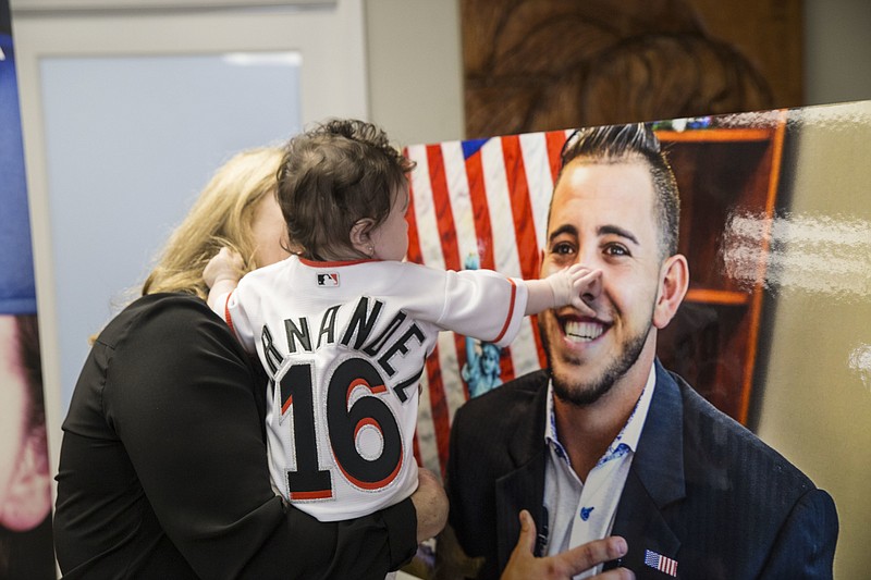 Bally Sports Florida: Marlins on X: The family and daughter of @Marlins  pitcher Jose Fernandez visit Marlins park for 1st time since his death.    / X