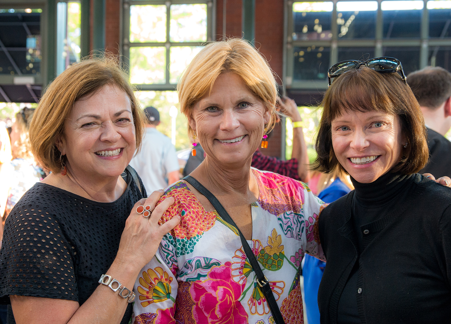 Susan Johnson, Emily Straussberger and Cheri Spitalny