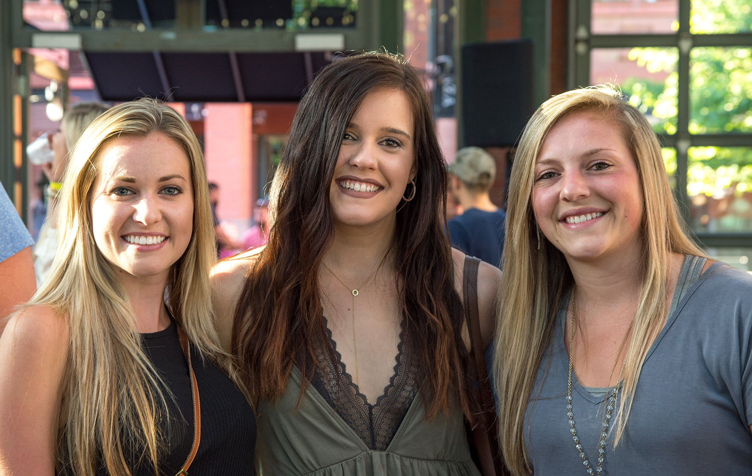 Makaylah Everett, Kelsey Butler and Lindsey Liles
