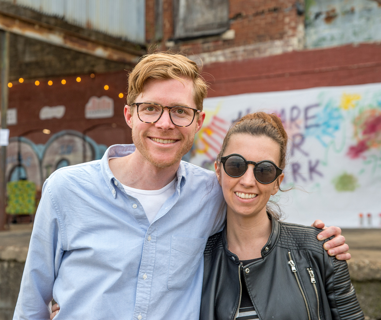 Andy O'Brien and Melody Rees