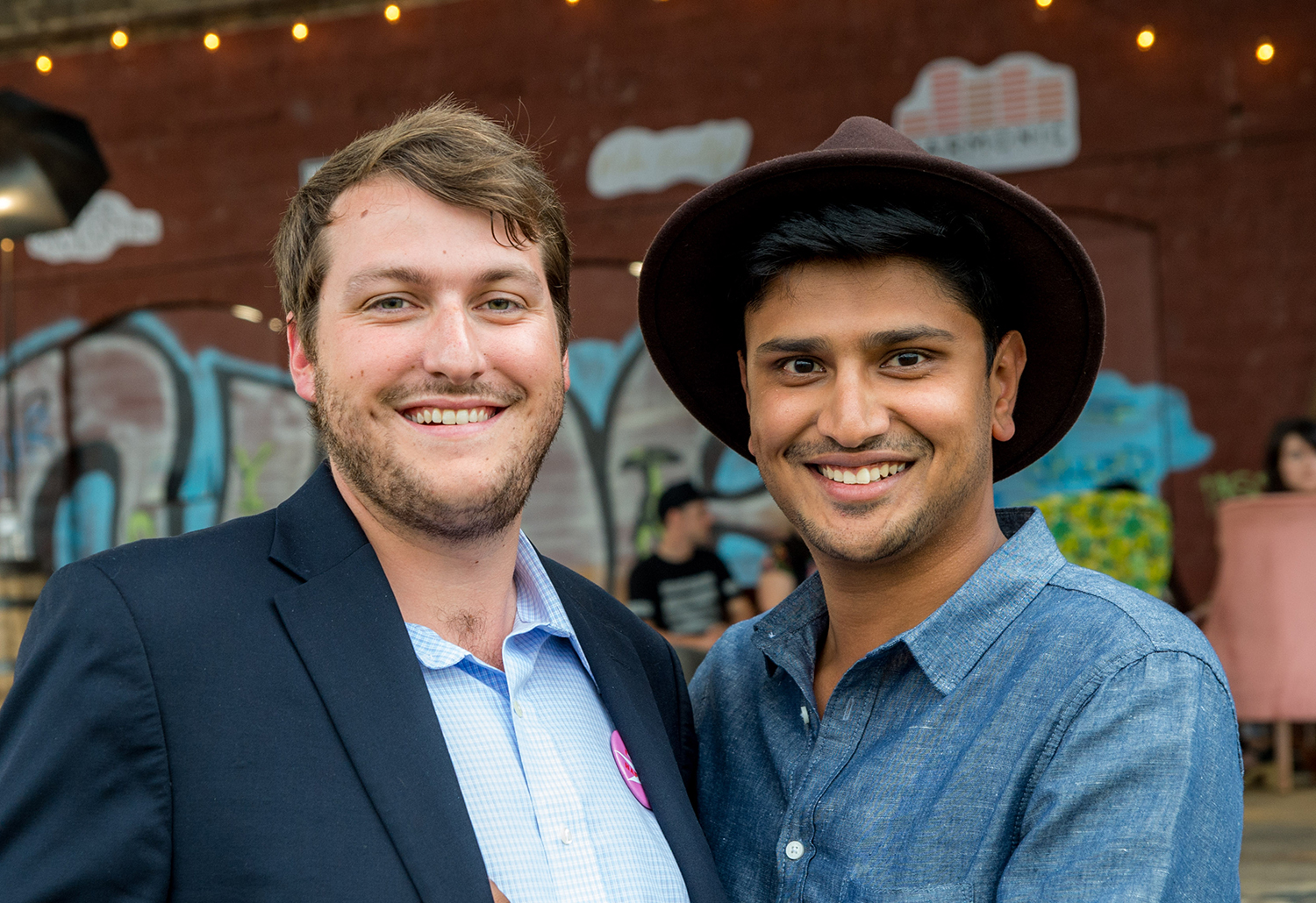 Trey Nelms and Raj Dhandapani