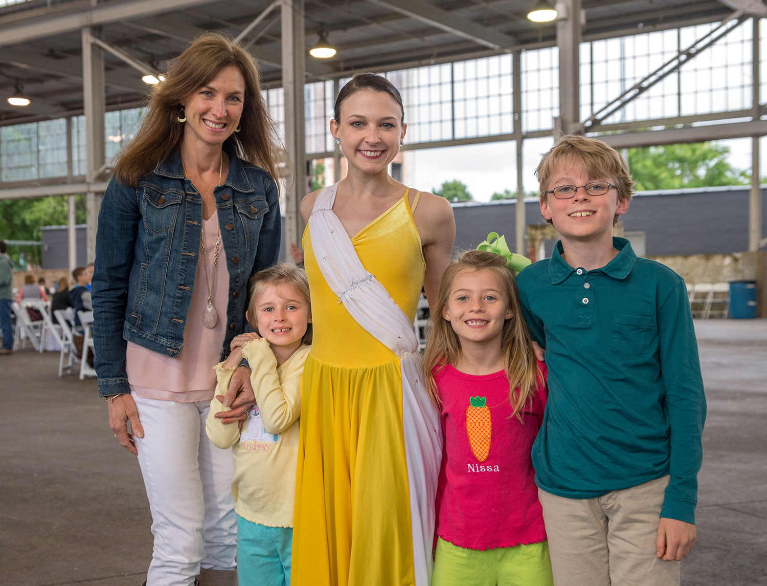 Mitzi, Audrey Ruth, Hannah Locke, Nissa and Cole Ruth