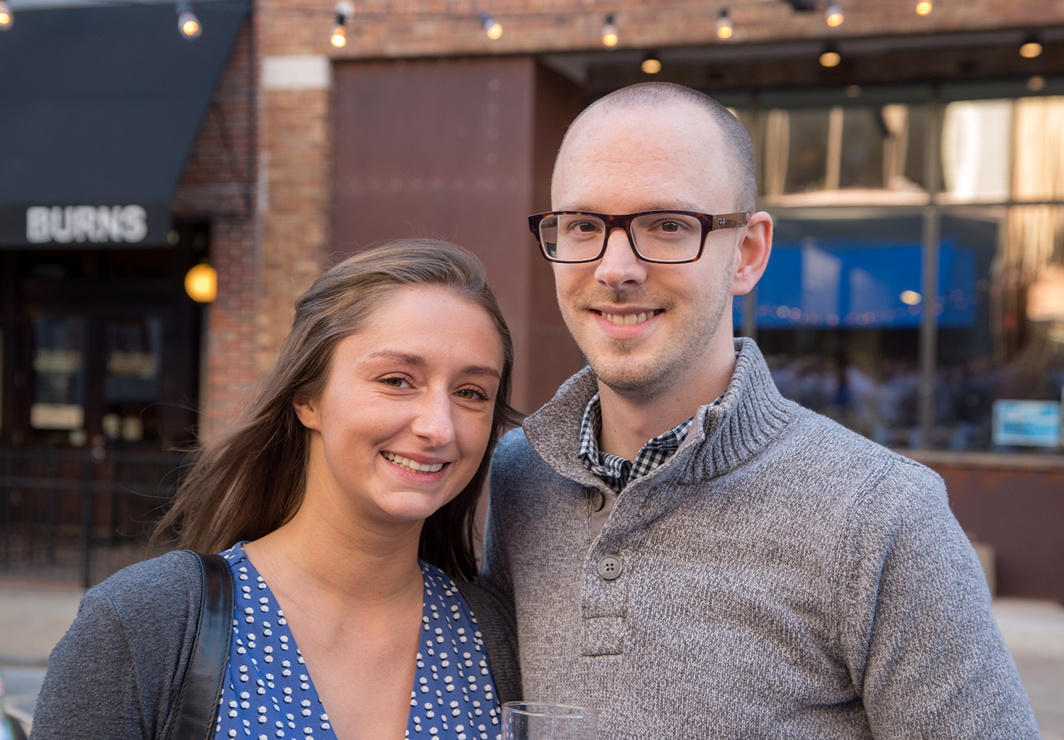 Kristina Nelson and David Hamill