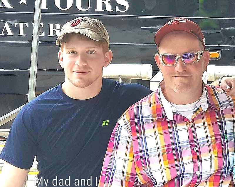 Jacob Glover and his father, Paul, traveled to Massachusetts over the summer, where the LaFayette High School sophomore was able to meet and speak with Nobel Laureates and other renowned technology and science contributors.