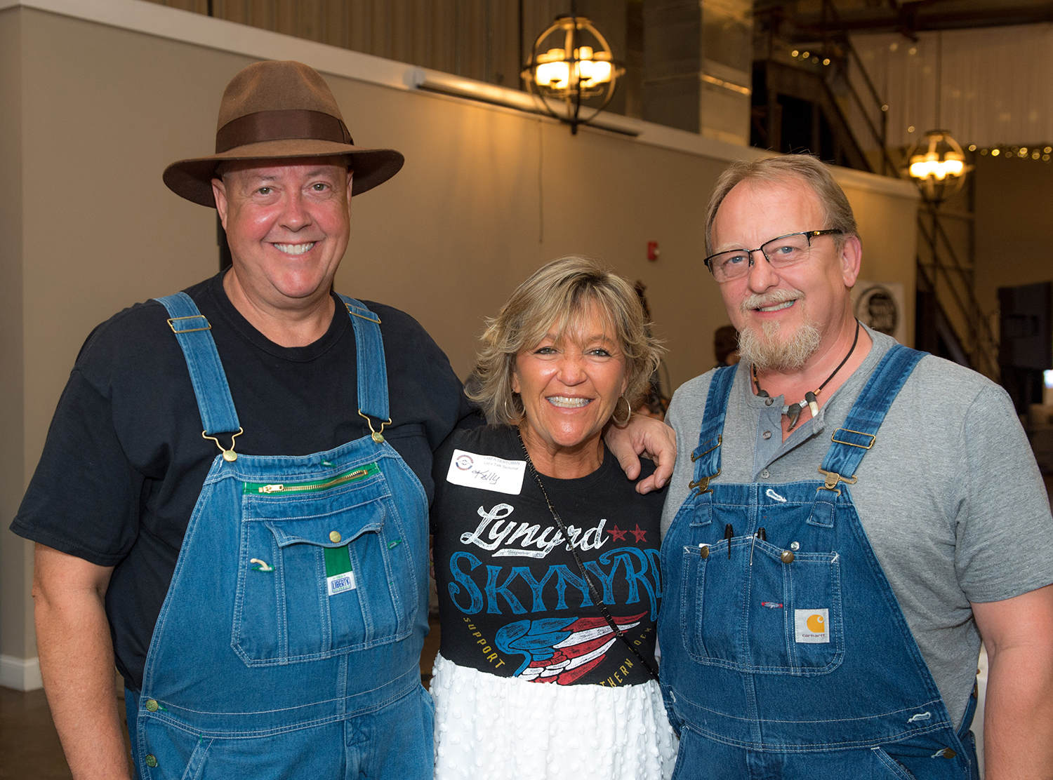 Mark Ramsey, Kelly Williams and Digger Manes