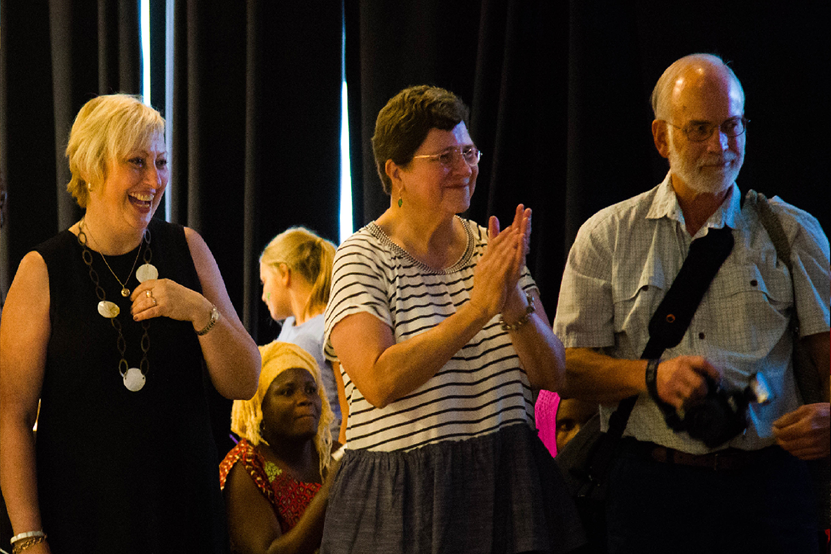 Marina Peshterianu and Susan & Dan Speraw