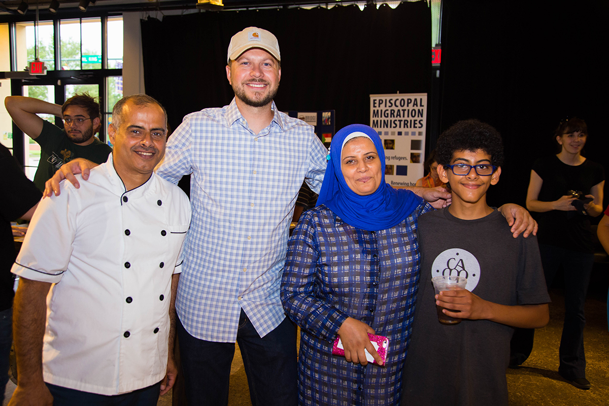 Wahhab Alabid, Erik Zilen, Jinan Alabid and Kumail Alabid