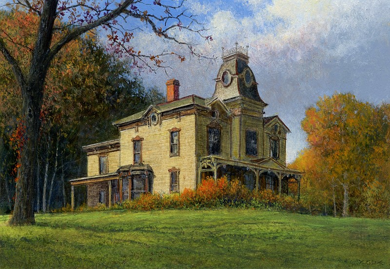 "The Yellow House" by Ed Cook.