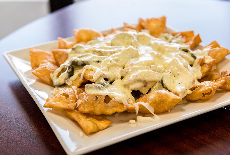 Toscano's Italian nachos (Photo by Mark Gilliland)