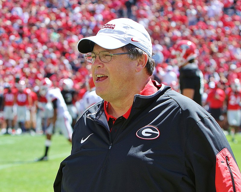 Georgia's Jim Chaney is entering his eighth season as a Southeastern Conference offensive coordinator, having worked four years at Tennessee (2009-12), two at Arkansas (2013-14) and last year with the Bulldogs.