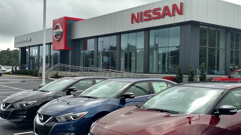 Mountain View Nissan of Dalton's new store is 55,000 square feet and the showroom can hold seven vehicles, officials say.