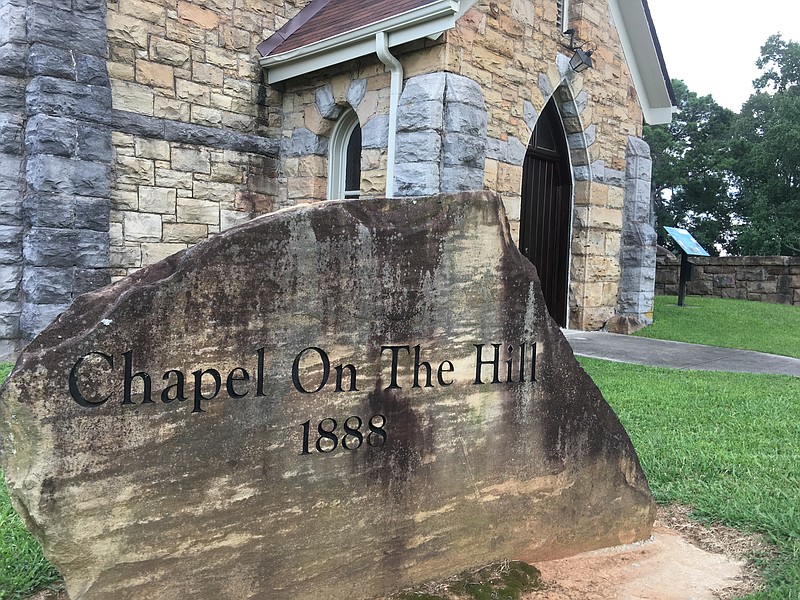 South Pittsburg's historic Chapel on the Hill is seen in this recent photo.