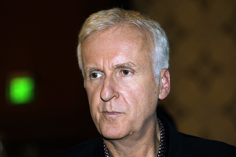 
              FILE - In this Sept 15, 2015 file photo, Oscar-winning director James Cameron attends the U.S. China Climate Leaders Summit in Los Angeles. Cameron has taken time out from crafting the upcoming four "Avatar" sequels to return to one of his old films, one he says is as up-to-the-minute as ever "Terminator 2: Judgment Day.” Cameron converted the 26-year-old film into a 3D format that hits movie theaters Aug. 25, 2017.  It arrives just as escalating tensions over North Korea's nuclear ambitions are in the headlines.(AP Photo/Nick Ut)
            