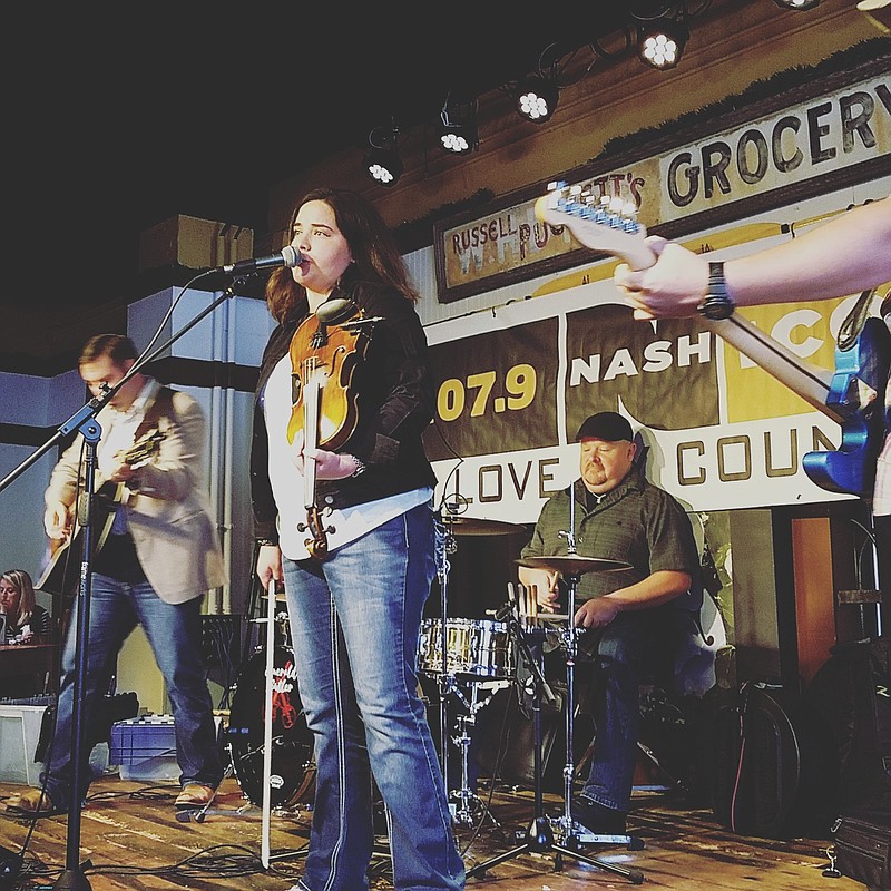 Emerald Butler was one of six finalists who performed at Puckett's two weeks ago as part of the Nash Next talent contest.