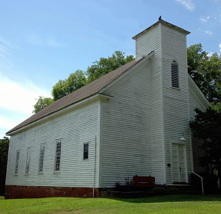 Funds raised during Spring Place Community Festival support the preservation of Old Spring Place Methodist Church, which was built in 1875.