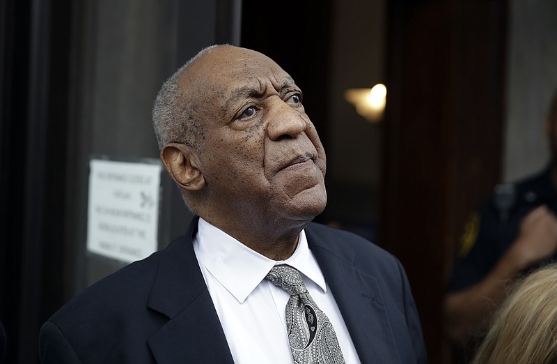 
              FILE- In this June 17, 2017, file photo, Bill Cosby exits the Montgomery County Courthouse after a mistrial was declared in Norristown, Pa. A second lawyer who defended Cosby in his sex assault trial that ended with a deadlocked jury wants off the case before the start of his retrial that's set for November. Los Angeles-based lawyer Angela Agrusa filed documents Tuesday, Aug. 15, seeking to withdraw as Cosby's counsel. (AP Photo/Matt Rourke, File)
            