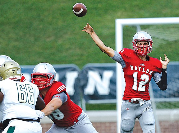 Baylor quarterback Lorenzo White (12) is among the college prospects in a strong junior class for the Red Raiders this season.