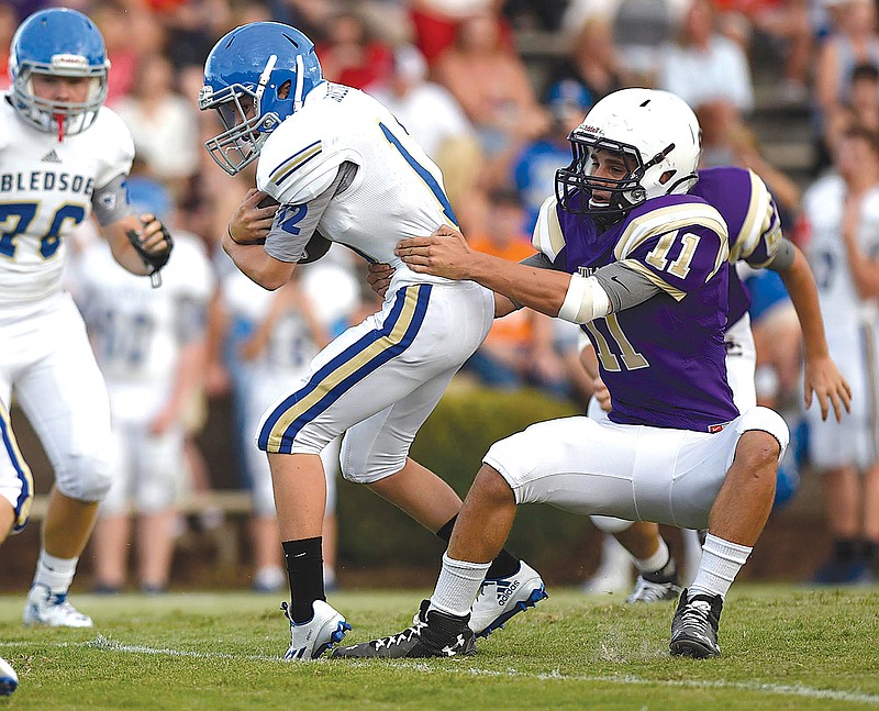 Bledsoe County's Riley Holland will get plenty of carries in the Warriors' wing-T offense.