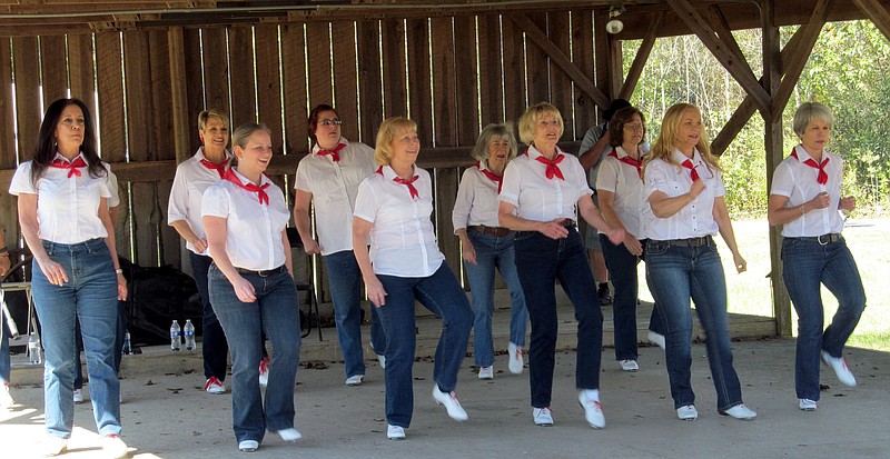 The East Ridge Cloggers perform at Ketner's Mill Country Arts & Crafts Fair in 2015.