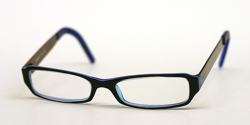 A pair of trendy glasses from DKNY