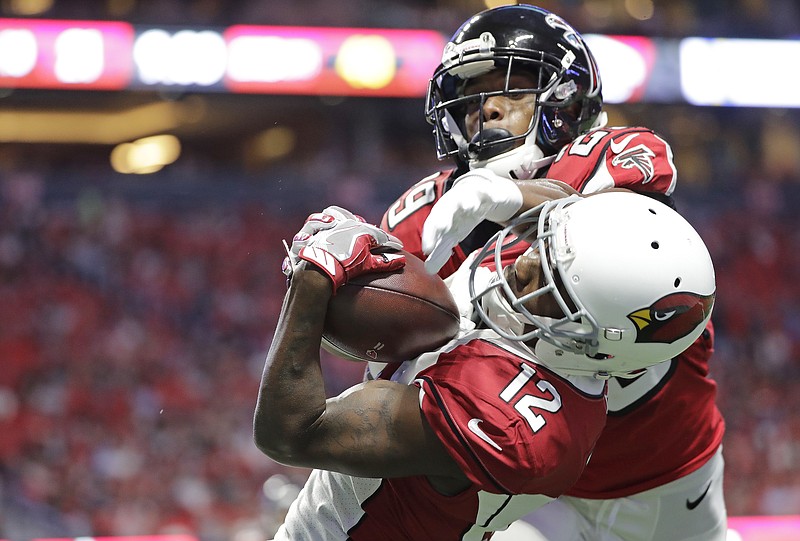 John Brown's 2 TD catches lead Cardinals past Falcons 24-14