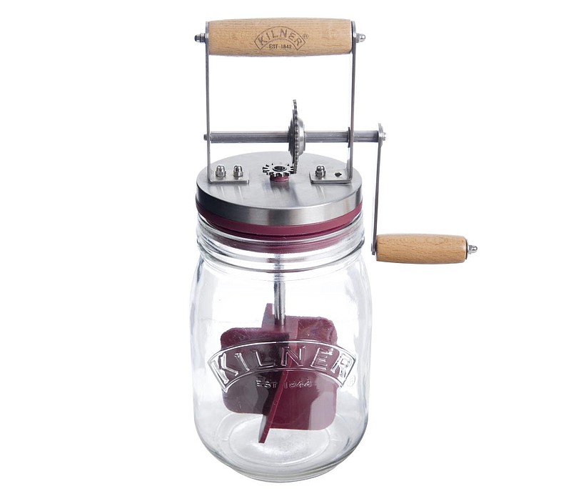 The Kilner butter churner