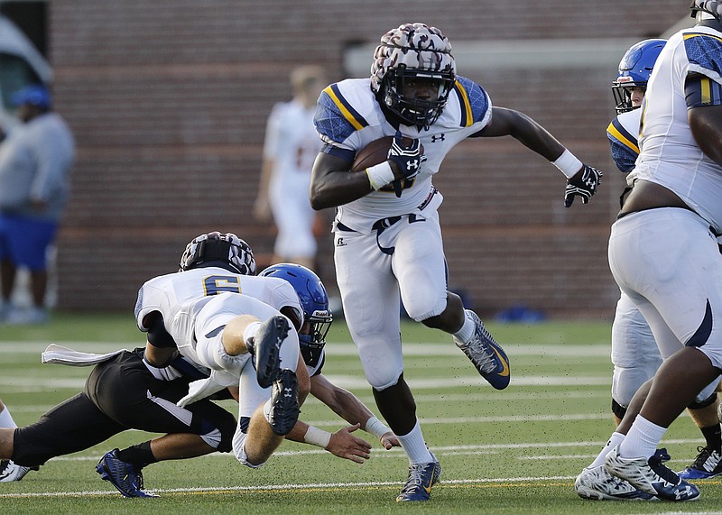 Chattanooga Christian fullback Mondo Ellison will help set the tone on offense tonight as the Chargers face Silverdale Baptist.