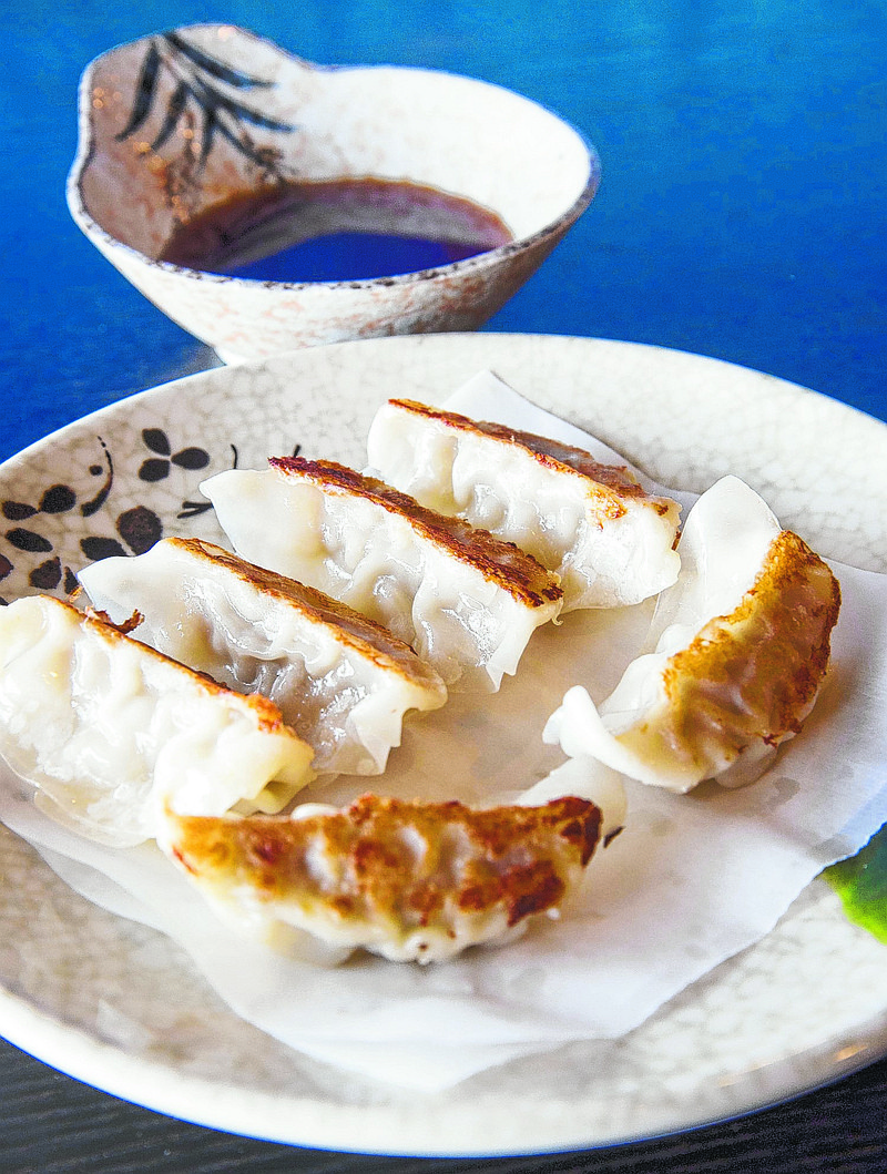 Gyoza at Soho Hibachi. (Photo by Mark Gilliland)