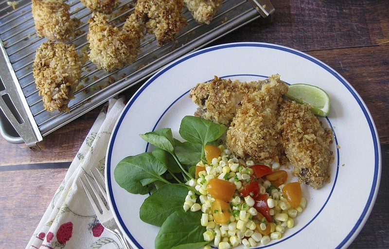 Mexican-style chicken wings